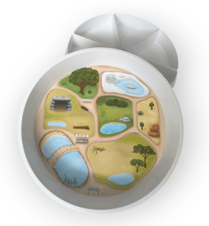 ZOO - Podložka do Play Tray